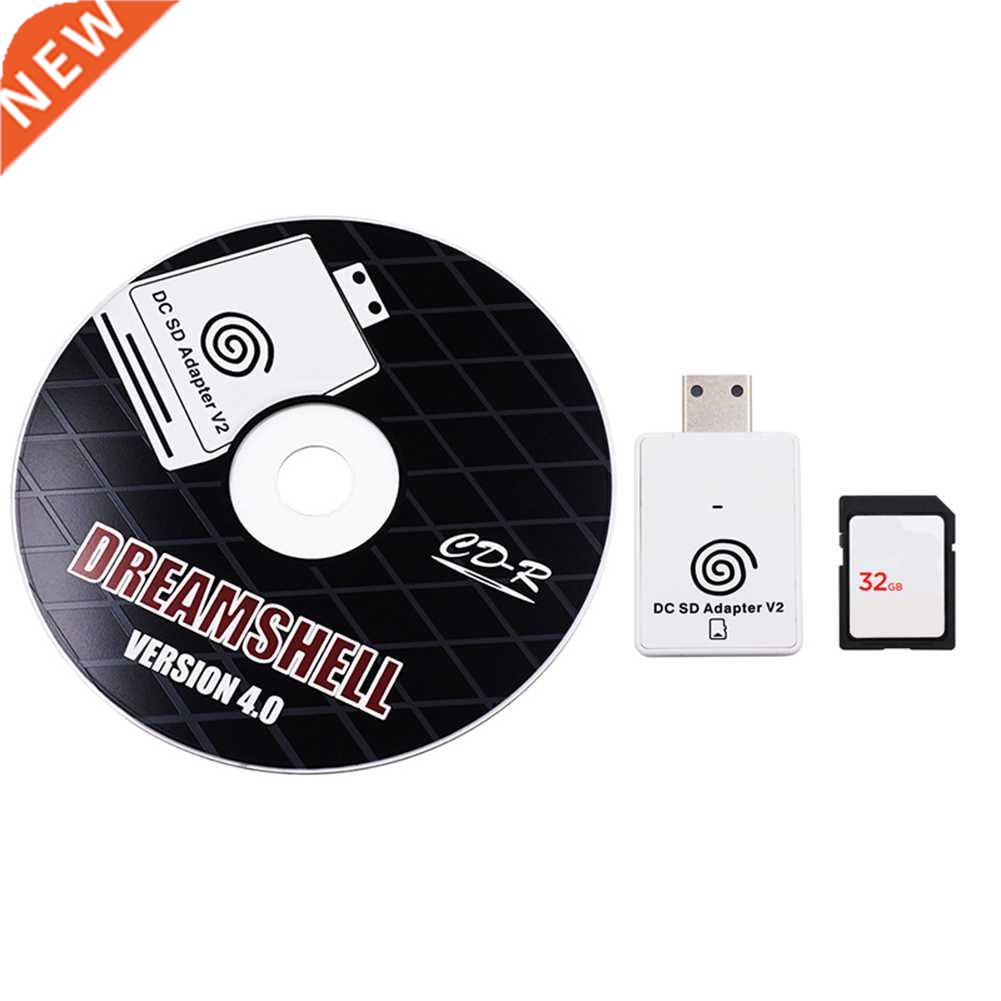 SD/TF Card Rea Adapter Is Suitable for Sega Dreamcast+CD
