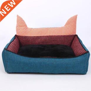 new Square ear water proof dog kennel washable durable