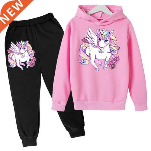 Unicorn Hoodie Animal Hoodie Game Hoodie Set Autumn Children
