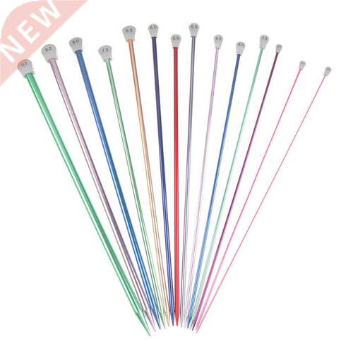 2Pcs/Set 5cm Knitting Needles Pins Straight Weaving Tools S