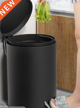 Bathroom Bedroom Trash Can Garbage Stainless Steel 10L