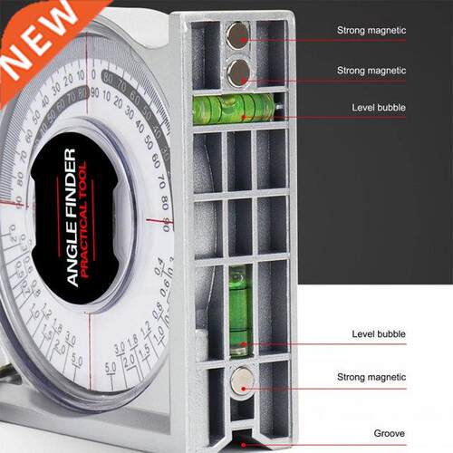 Magnetic Angle Locator Slope Locator Protractor Inclinometer