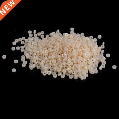 1000pcs White Nylon ABS Round Non-Threaded Column Standoff S