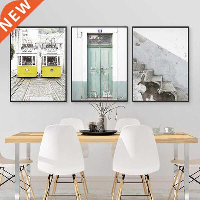 Modern Wall Art Concrete airs Poer Urban Canvas Paintin