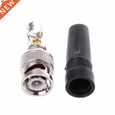 BNC Male Plug Quick Fit No Solder Zinc Alloy BNC Male Connec
