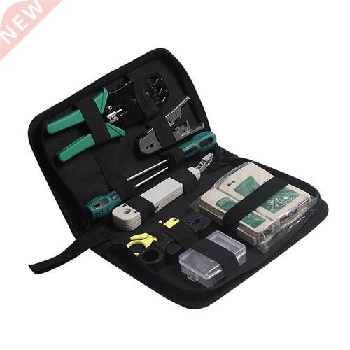10 Pcs Network Combination Tool Set Home Network Cable Insta