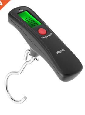 50Kg LCD Hanging Scales Weig Fishing Hook Scale Weighing T