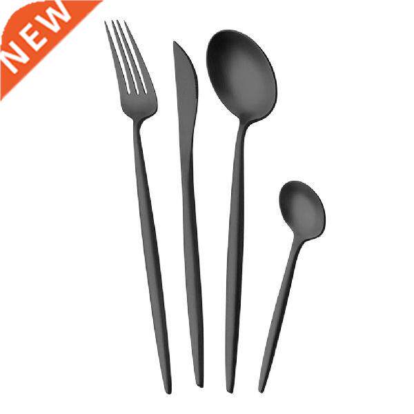 1 Set Stainless Steel Dinnerware Fork Food Cutter Kit