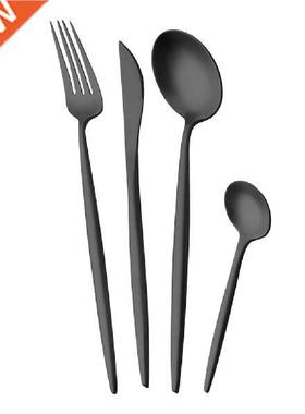 1 Set Stainless Steel Dinnerware Fork Food Cutter Kit