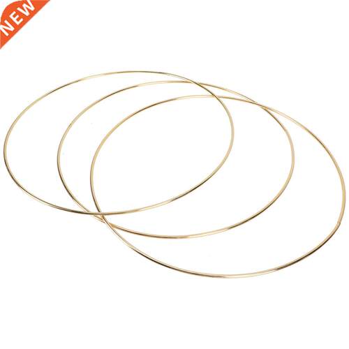 Pcs Round Flower Wreath Hoops Garland Frame Wreath Loop