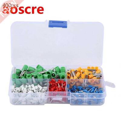 400 Pcs Wire cable Crimping Terminal Wiring Connector Insula
