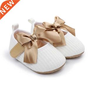Spring Autumn Baby Girls Knitted Butterfly Princess Shoes Co