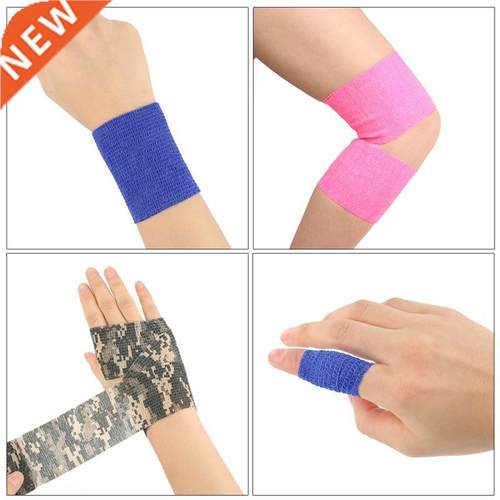 4.5m Colorful Sport Self Adhesive Elastic Bandage Wrap Tape