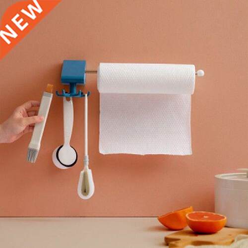 The new rotating hook towel rack bathroom wall rack free