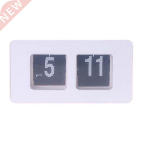 Digital Clock Retro Classic Stylish Clock Auto Flip Modern D