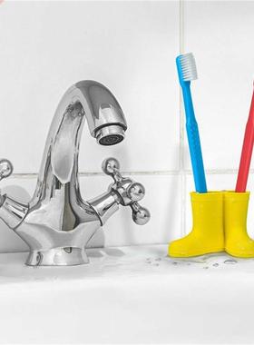 Rain Boot Toothbrush Holder Portable Toothbrush Toothpaste