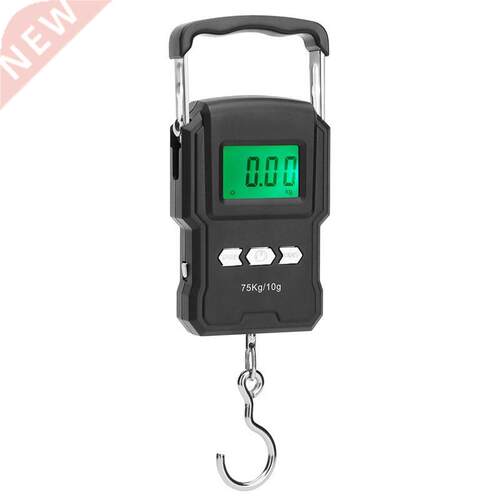 75Kg Digital Scale Travel Fishing Luggage Postal Hanging Hoo