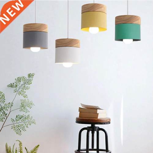 Nordic simplicity LED E27 Pendant light Modern macaron Hangi