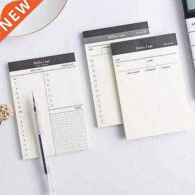 Creative Daily Schedule Memo pad To Do Li Time icky not