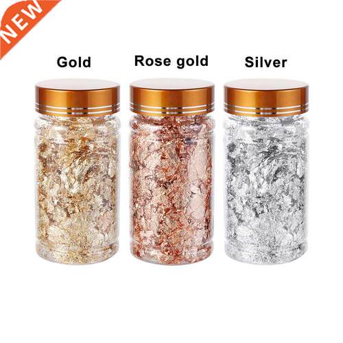 1PCS Food Gre Genuine Gold Leaf Schabin Flakes 2g Gold De