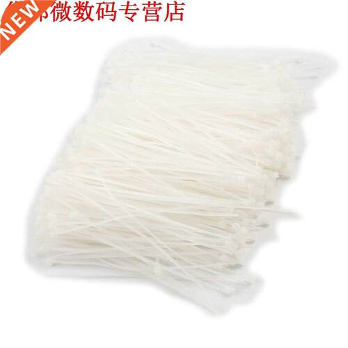 1000PCS Wit Cable Zip Tie Fasten Wrap 95mm x 2mm