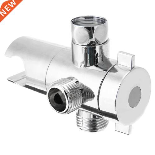 3-Way Shower Head Diverter Valve Fix Bracket ABS Bathroom Sh