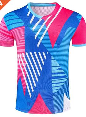 2022 New Short Sleeve Men Women Children ping pong t shirt T