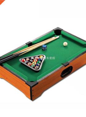 Kids Mini Desktop Pool Table Set Billiard Table Tabletop Poo