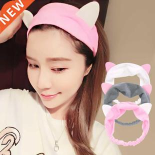Multiple Styles Cute Elastic Cat Ears Headbands for Women Gi