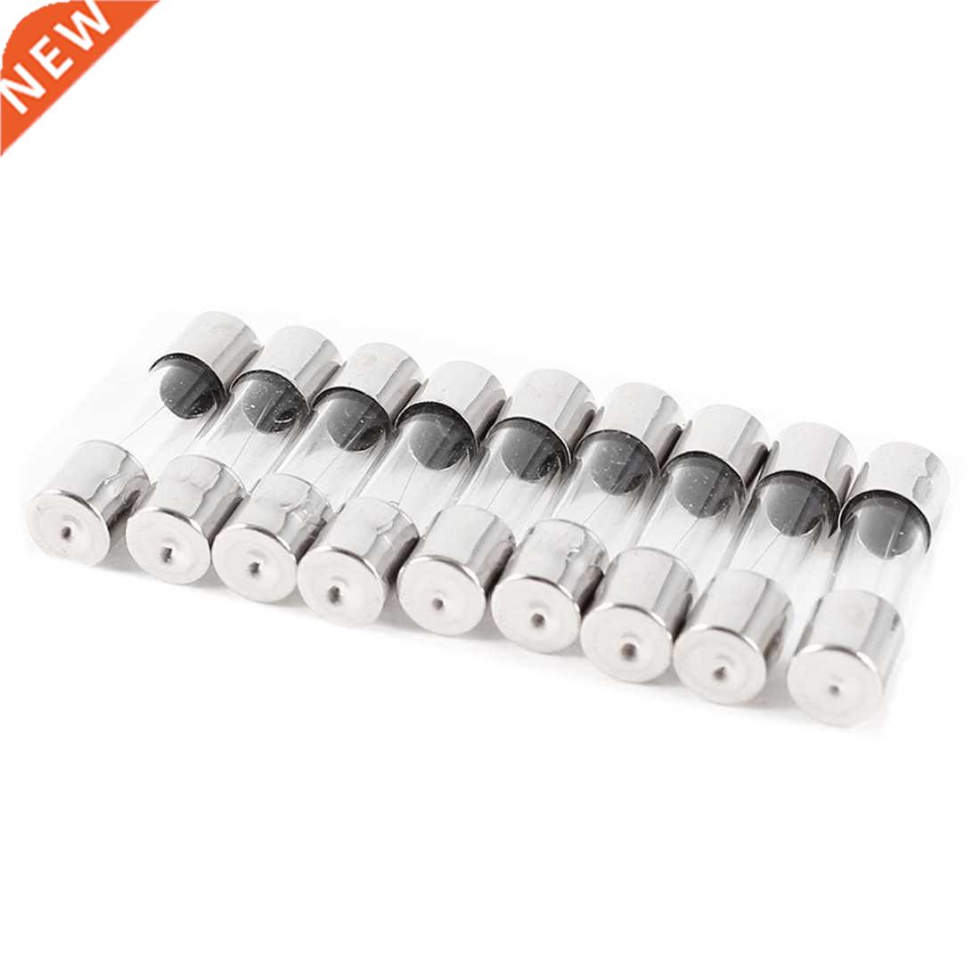 10 Pcs Fast Blow Type Glass Tube Fuses 5x20mm 250V 0.5A