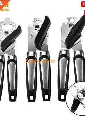 3in1 Stainless steel safety can opener Bottle Jar Lid opener