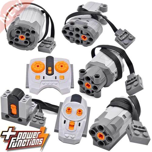 High-tech Power Function Extension Wire Servo Train Motor IR