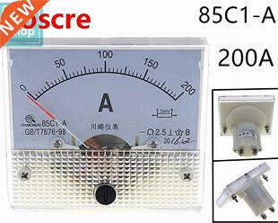 1PCS 85C1-A 200A DC Analog Meter Panel AMP Current Ammeters