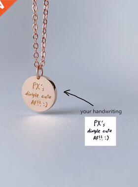 mize Name Wos Photo m Nelace Personalized Hand