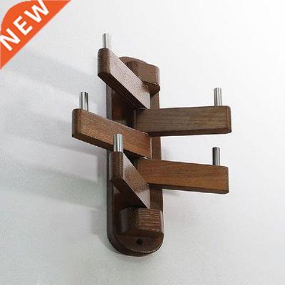 Solid Wood Coat Hat Hooks Natural Oak Wall Brack Hook
