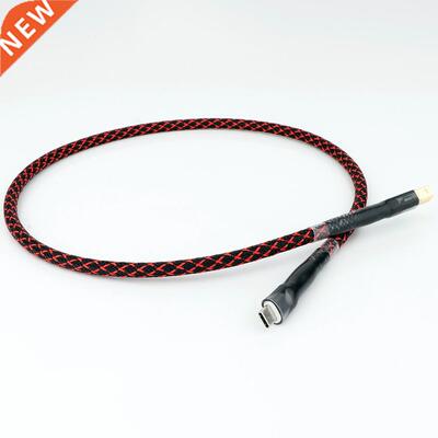 USB Dac cable type c to type b hifi Stereo cable 6N OFC Data