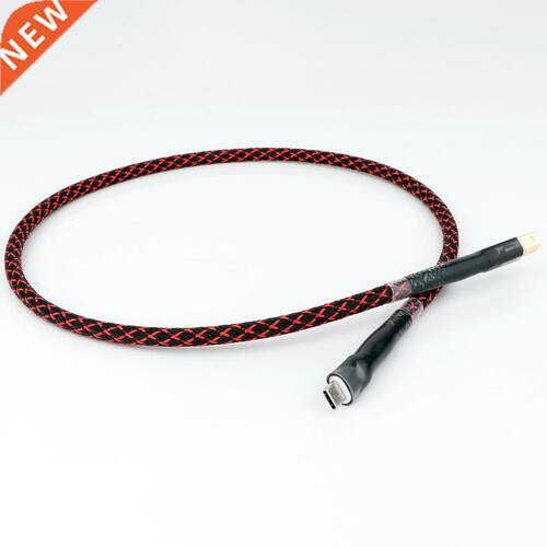 USB Dac cable type c to type b hifi Stereo cable 6N OFC Data