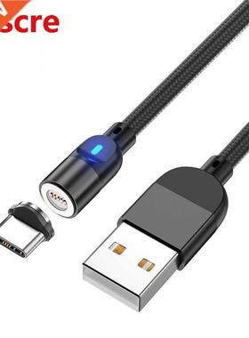 Magnetc USB Cable Fast Chargng USB Type C Phone Cable 1M M