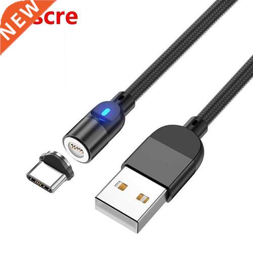 Magnetc USB Cable Fast Chargng USB Type C Phone Cable 1M M