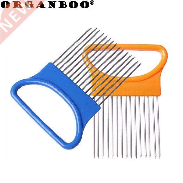 Stainless Steel +Plastic Vegetable Slicer Easy Cut Onion