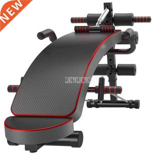 Multifunction Sit-up Bench With Headrest Pulling Rope Exerci