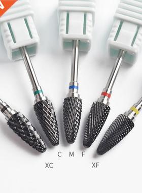 5 Type Black Ceramic Nail Drill Bits Milling Cutter For Rot