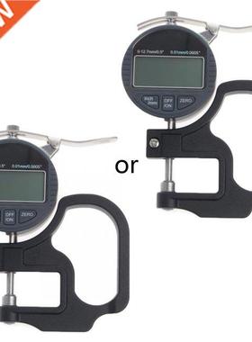 0-12.7mm Electronic Micrometer Digital Thickness Meter Gauge