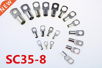 0pcs/Lot SC 5-8 5mm2 8mm Bolt Hole Tinned Copper Cable lu