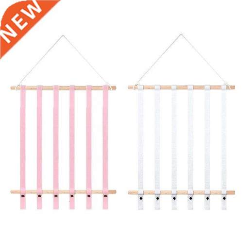 Woven Wooden Sticks Storage Belt Holder Hairpin Hair Clips