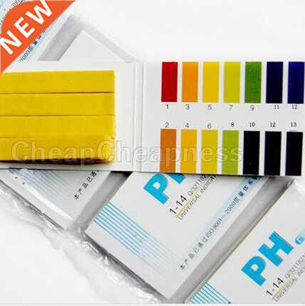 2PCS 160 Strips 031N 358A Full Range pH Alkaline Acid 1-14 T
