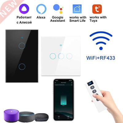 Smart Touch Switch Wifi Wall Interruptor Alexa For Lighting