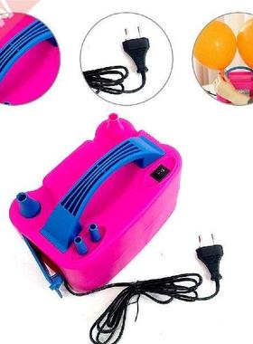 1x Portable Dual Nozzle Electric Balloon Pump Inflator