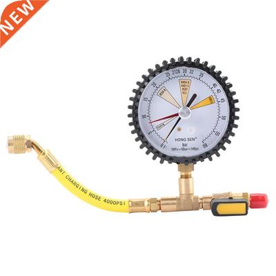 Pressure Test Gauge Air Conditioning Refrigeration Nitrogen