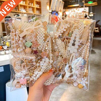 Luokey Korea Style Fashon Pearl Har Clp Romantc Weddng